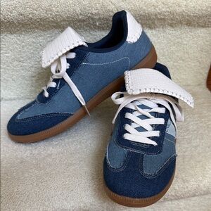 Stylish Women’s Denim Sneakers